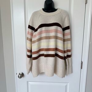 Aerie Striped Crew Sweater